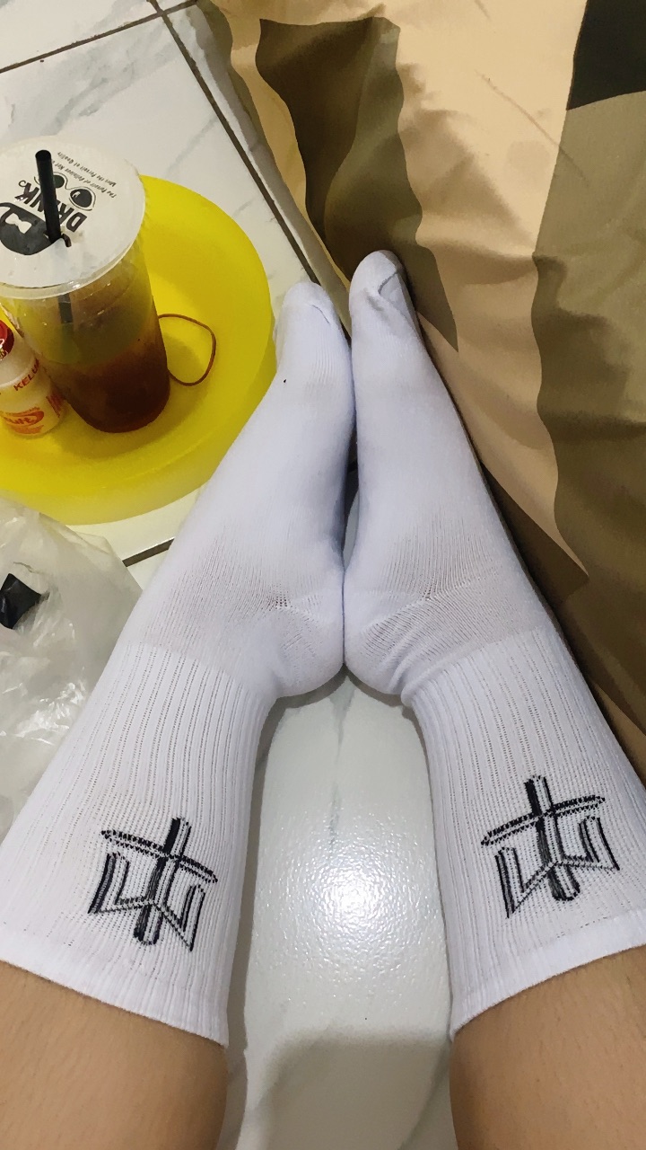 Kaos Kaki Panjang Pria Motif Oldschool Sport WIJAYA SOCKS - Foto ulasan pembeli