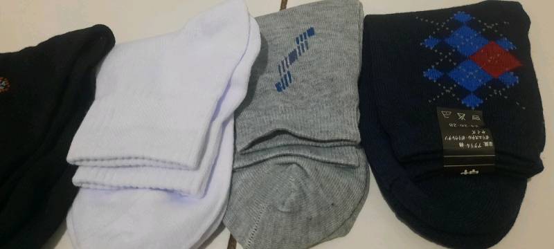 Kaos Kaki Pendek Polos Unisex Katun Lembut - Foto ulasan pembeli