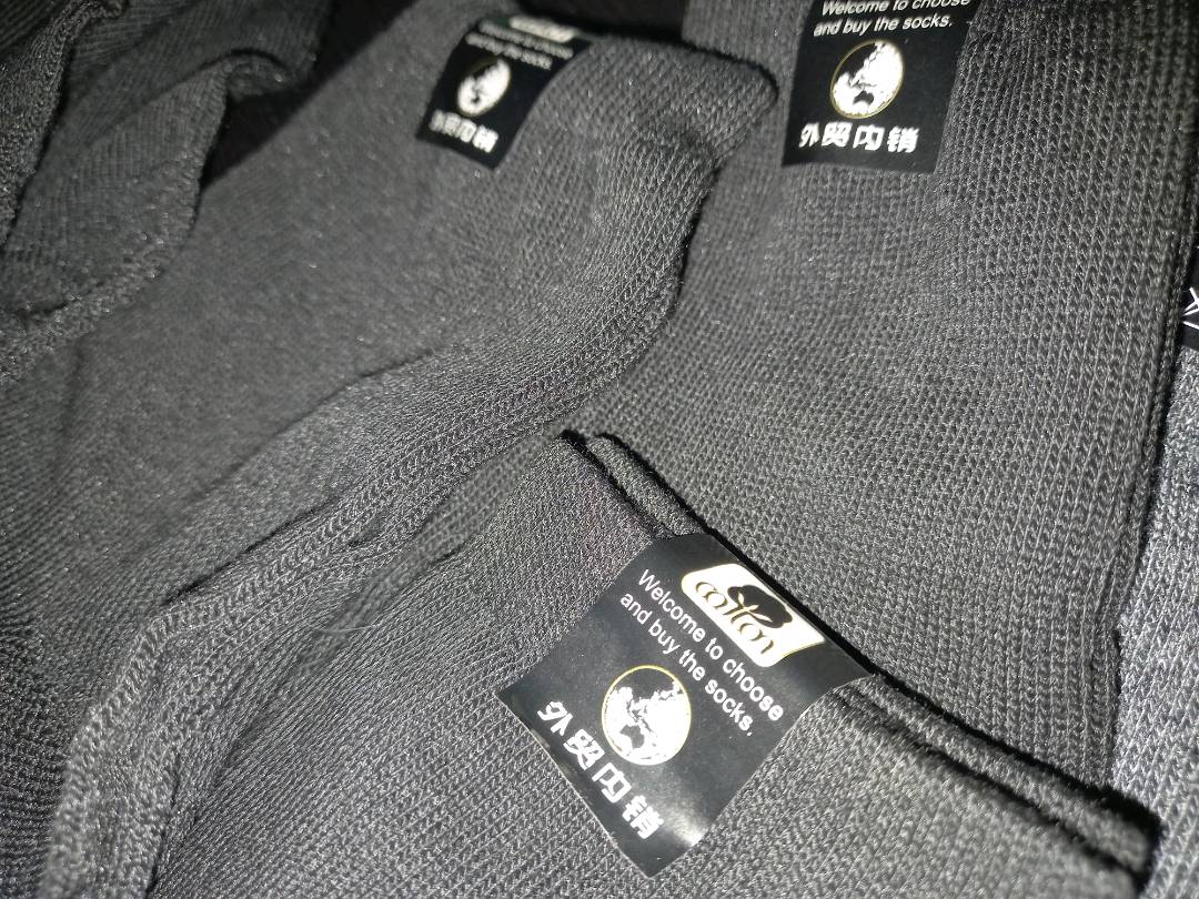 Kaos Kaki Pendek Polos Unisex Katun Lembut - Foto ulasan pembeli