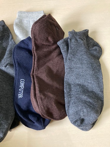 Kaos Kaki Pendek Polos Unisex Katun Lembut - Foto ulasan pembeli
