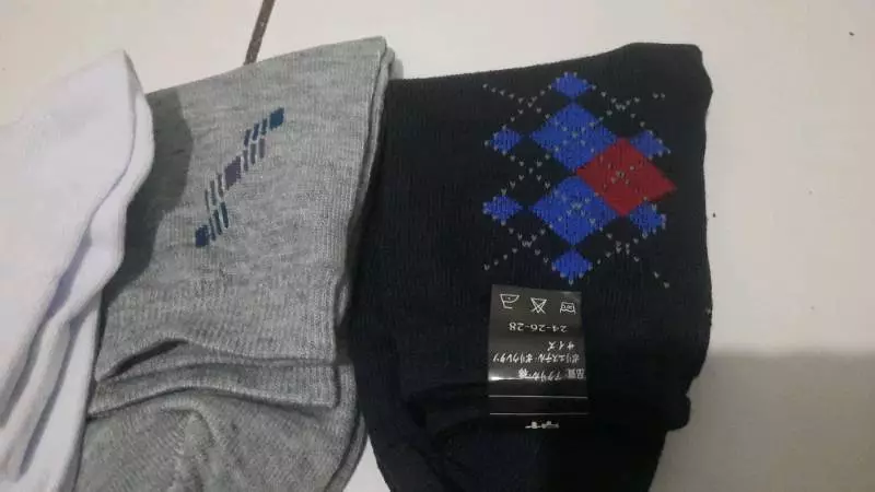 Kaos Kaki Pendek Polos Unisex Katun Lembut - Foto ulasan pembeli