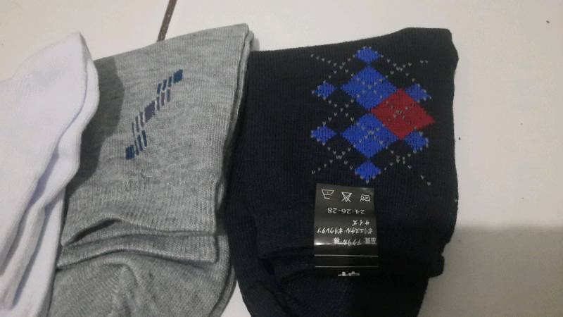 Kaos Kaki Pendek Polos Unisex Katun Lembut - Foto ulasan pembeli