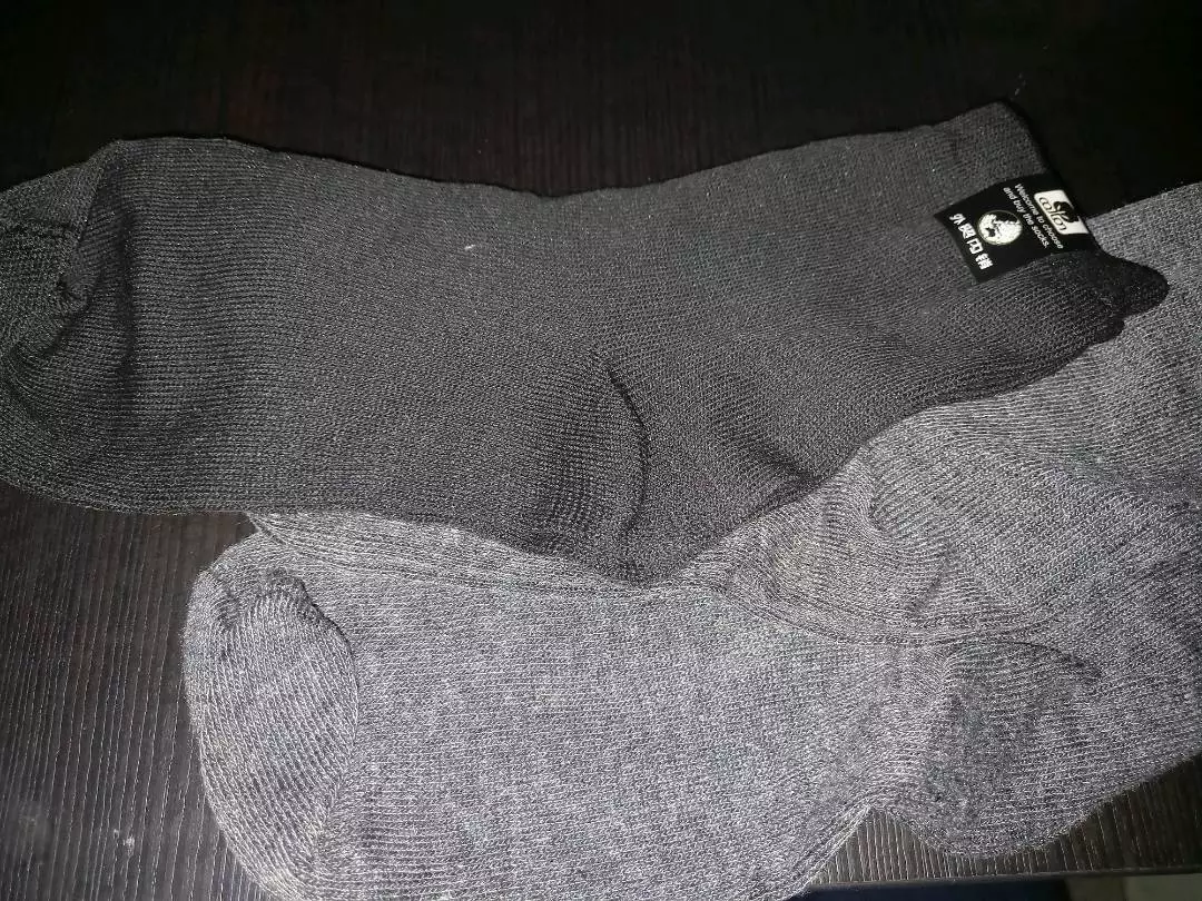 Kaos Kaki Pendek Polos Unisex Katun Lembut - Foto ulasan pembeli