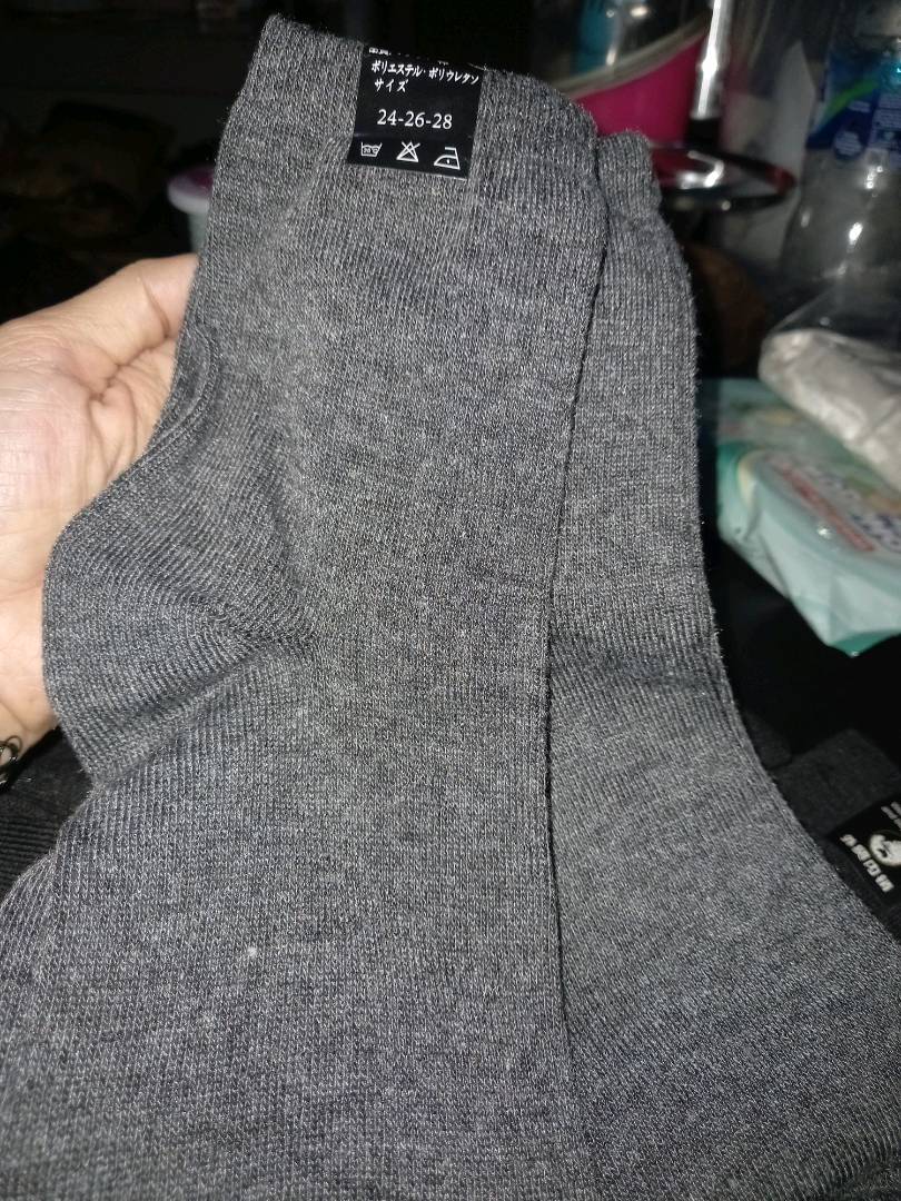 Kaos Kaki Pendek Polos Unisex Katun Lembut - Foto ulasan pembeli