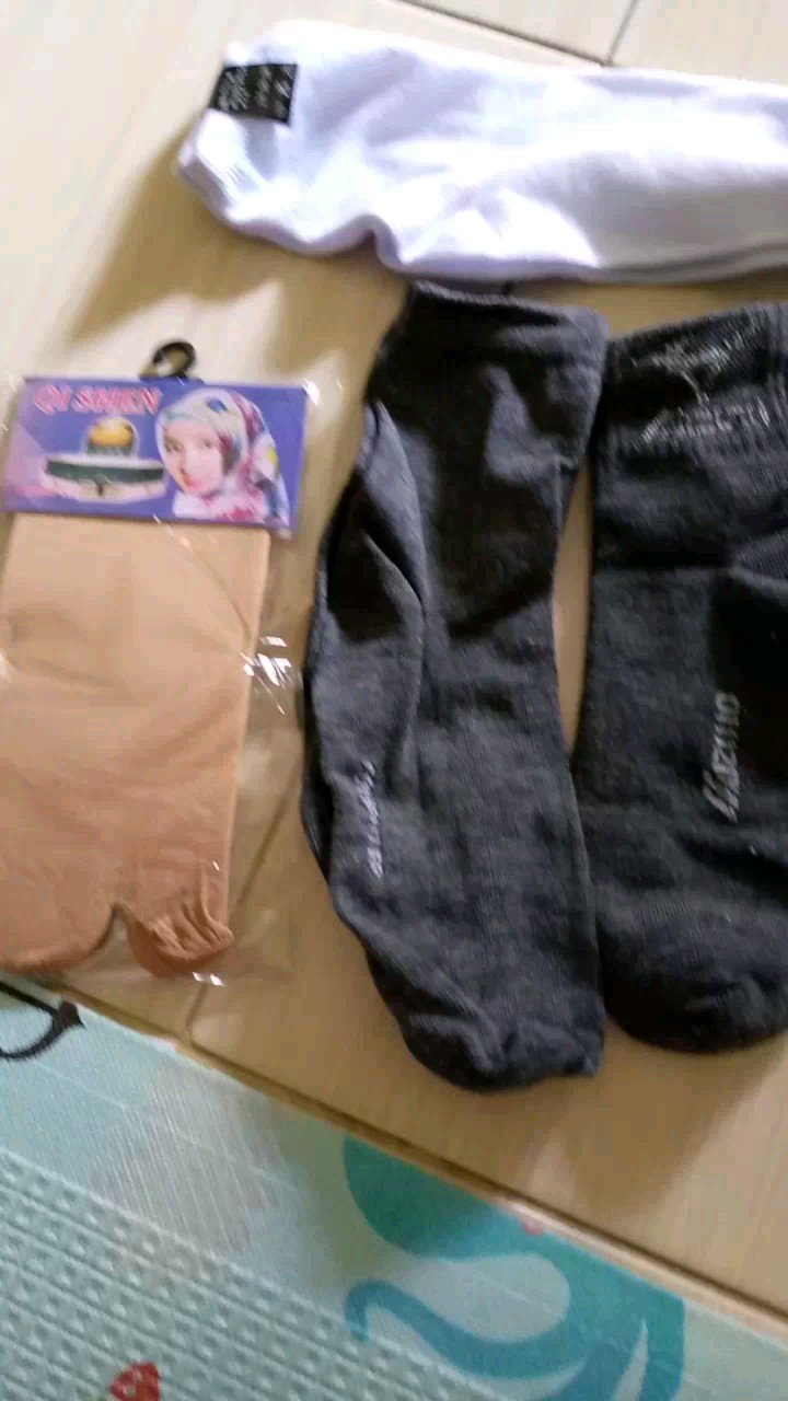 Kaos Kaki Pendek Polos Unisex Katun Lembut - Foto ulasan pembeli