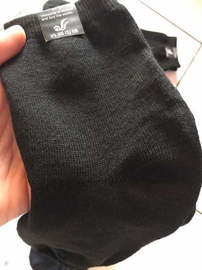 Kaos Kaki pendek Polos Bawah Betis Pria Wanita 3/4 Dewasa - Foto ulasan pembeli