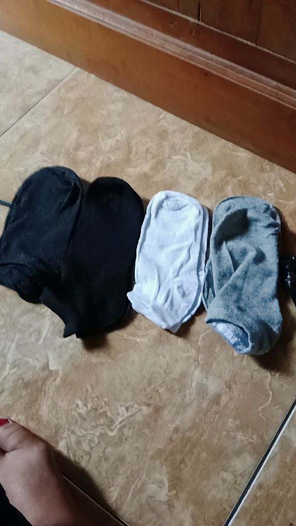 Kaos Kaki Pendek Pria Wanita Bahan Cotton Spandek - Foto ulasan pembeli
