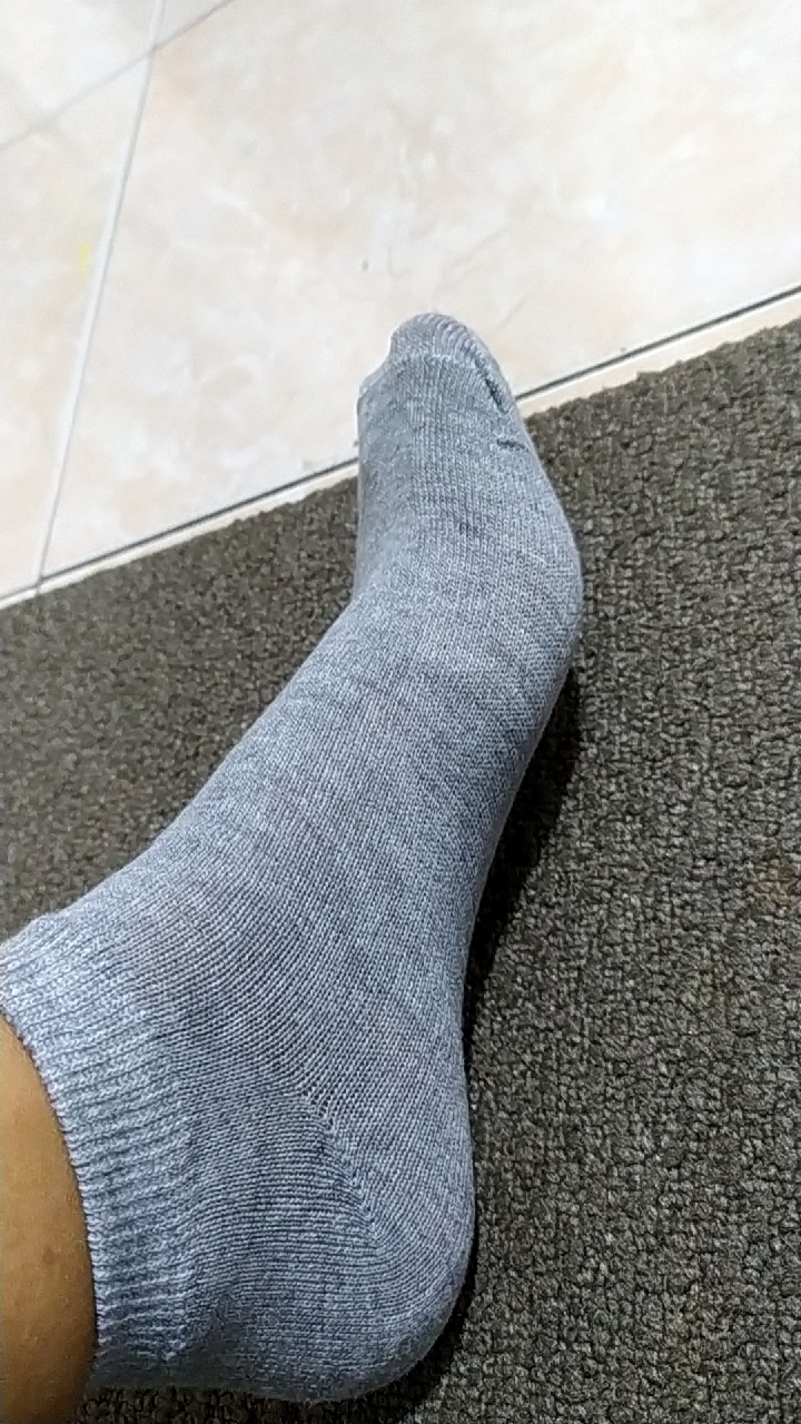 Kaos Kaki Pendek Pria Wanita Bahan Cotton Spandek - Foto ulasan pembeli