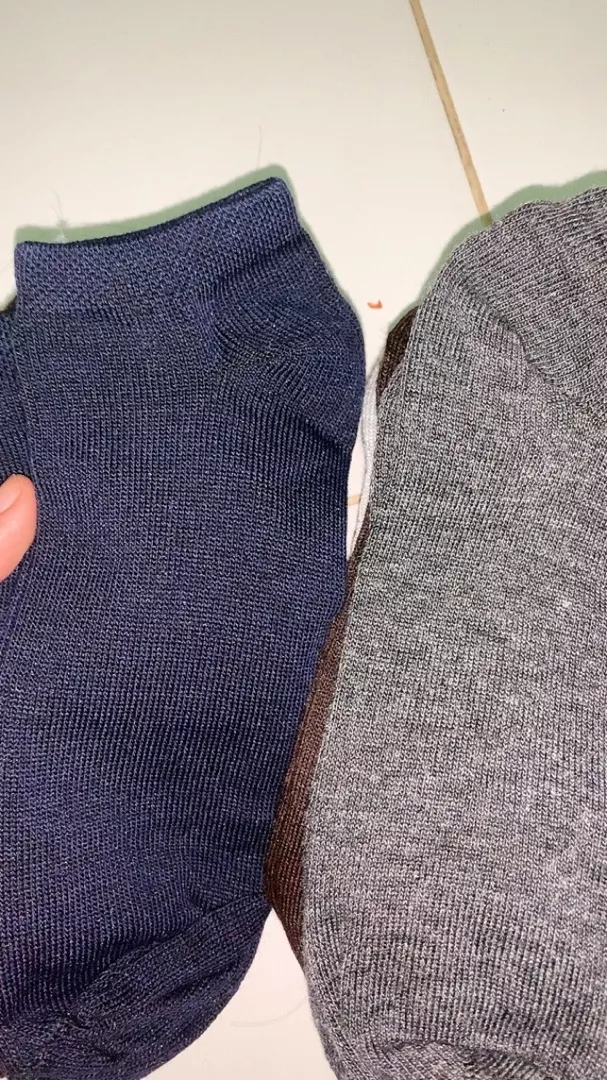 Kaos kaki Pendek Semata kaki Warna Polos Pria Wanita Dewasa - Foto ulasan pembeli