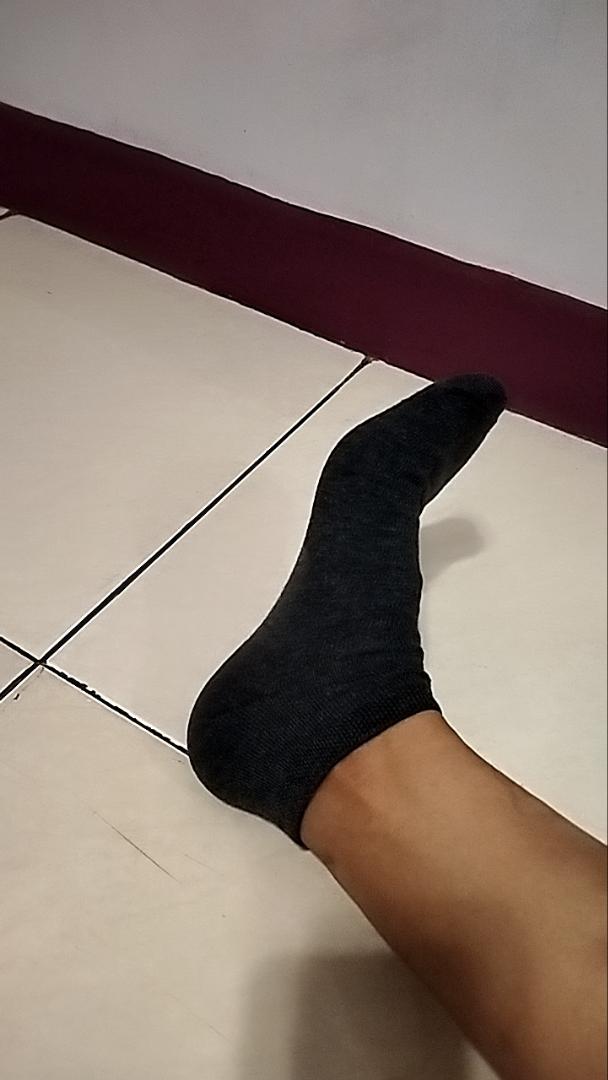Kaos kaki Pendek Semata kaki Warna Polos Pria Wanita Dewasa - Foto ulasan pembeli