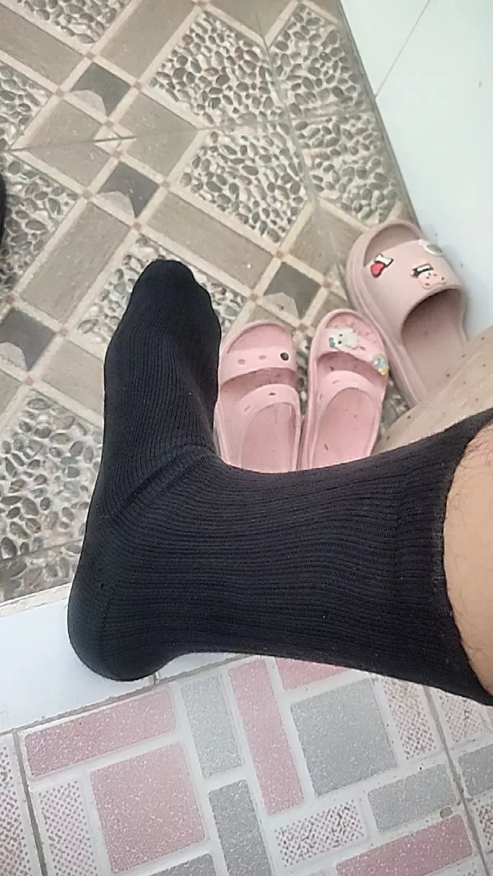 Kaos Kaki POLRI Kaos kaki TNI Kaos kaki Tebal Hitam - Foto ulasan pembeli