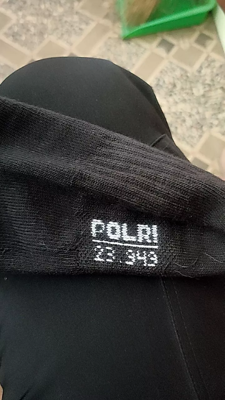 Kaos Kaki POLRI Kaos kaki TNI Kaos kaki Tebal Hitam - Foto ulasan pembeli