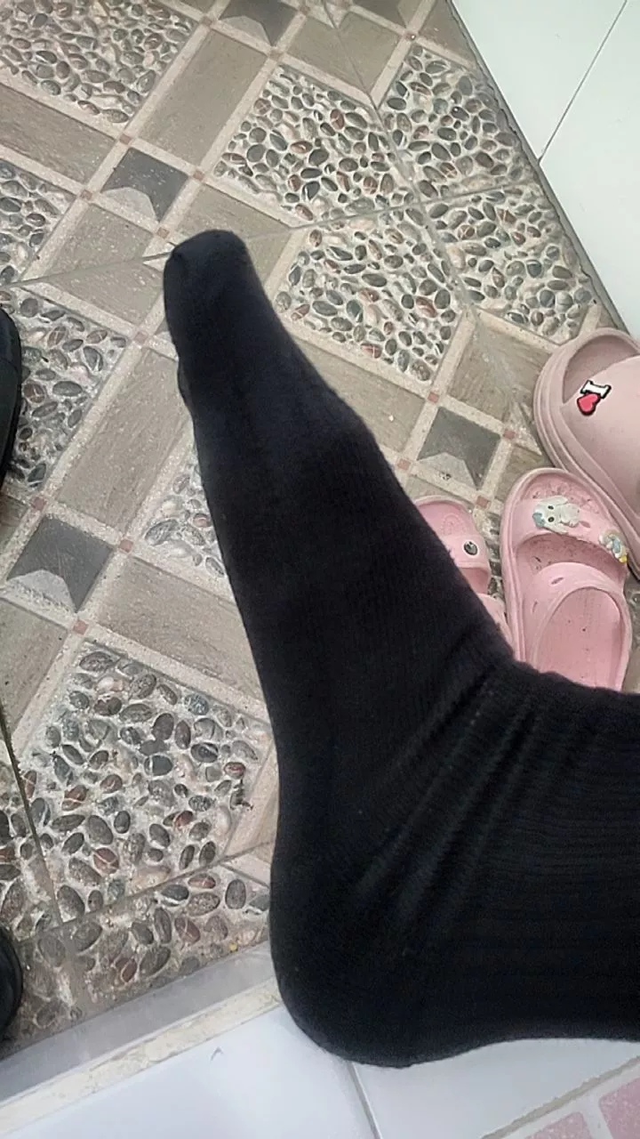 Kaos Kaki POLRI Kaos kaki TNI Kaos kaki Tebal Hitam - Foto ulasan pembeli