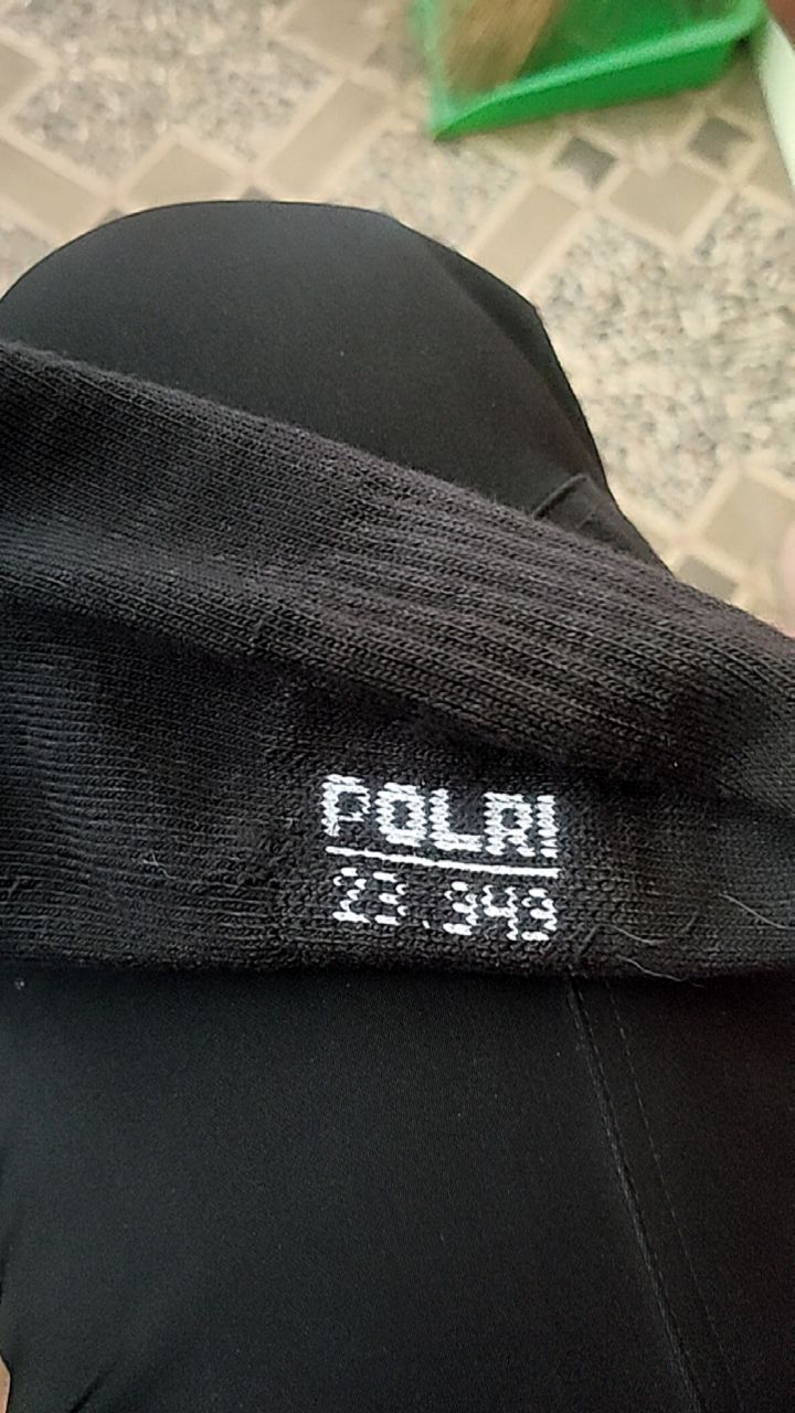 Kaos Kaki POLRI Kaos kaki TNI Kaos kaki Tebal Hitam - Foto ulasan pembeli