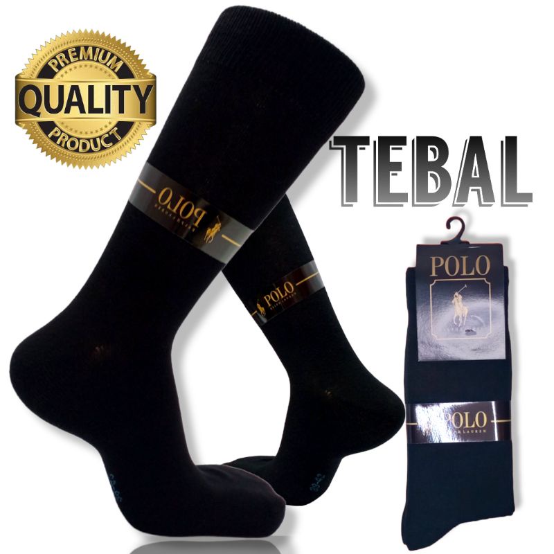 Kaos Kaki Premium Polos Adem Tebal Dewasa - foto 1 dari 10