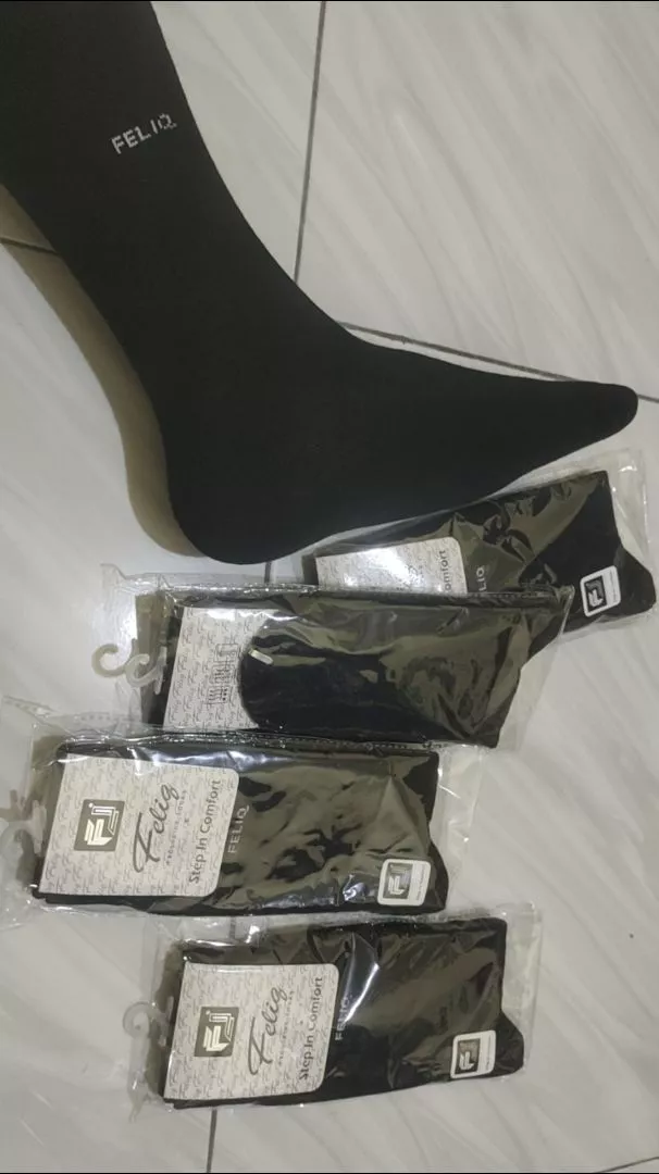 Kaos Kaki Premium Polos Adem Tebal Dewasa - Foto ulasan pembeli