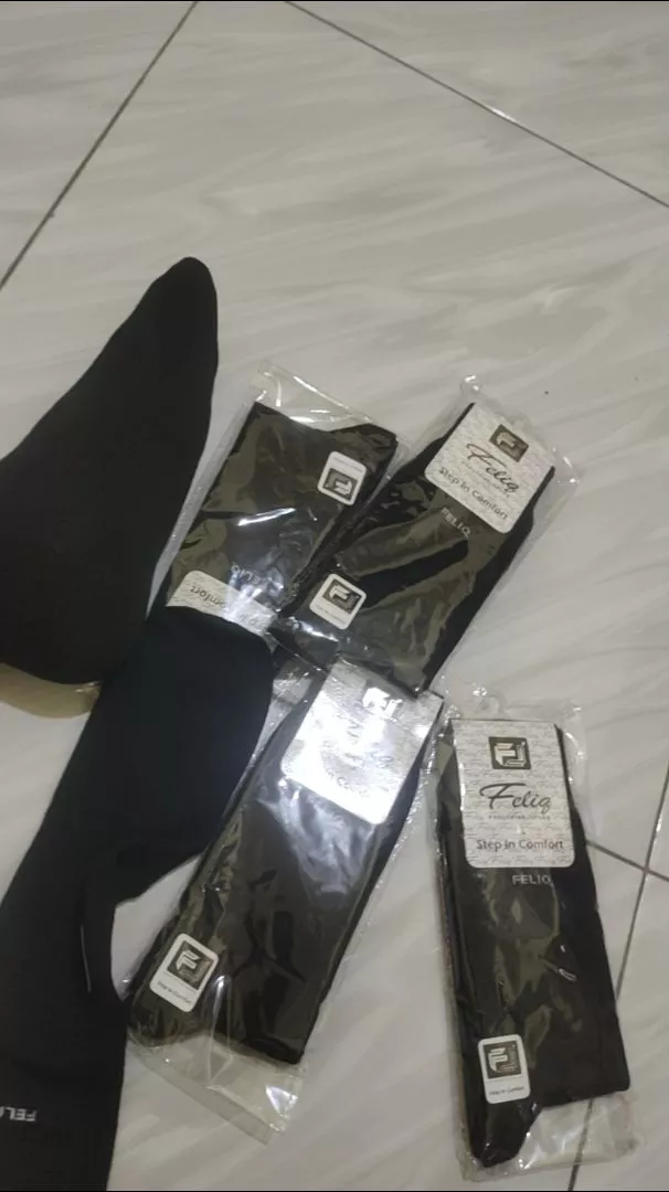 Kaos Kaki Premium Polos Adem Tebal Dewasa - Foto ulasan pembeli
