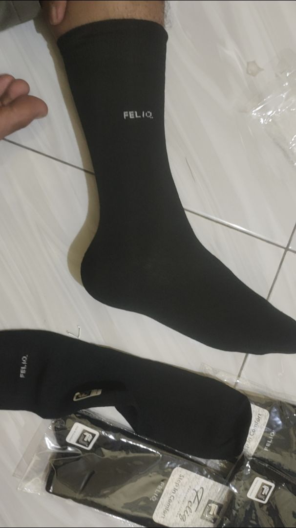 Kaos Kaki Premium Polos Adem Tebal Dewasa - Foto ulasan pembeli
