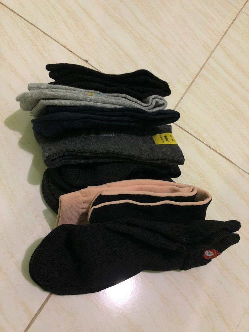 Kaos kaki Pria Dewasa Panjang Motif Kantor Bahan Katun Lembut Allsize 37-43 - Foto ulasan pembeli