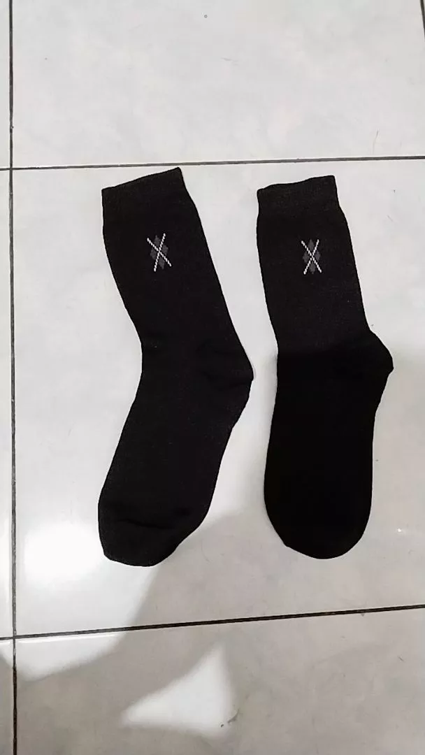 Kaos kaki Pria Dewasa Panjang Motif Kantor Bahan Katun Lembut Allsize 37-43 - Foto ulasan pembeli