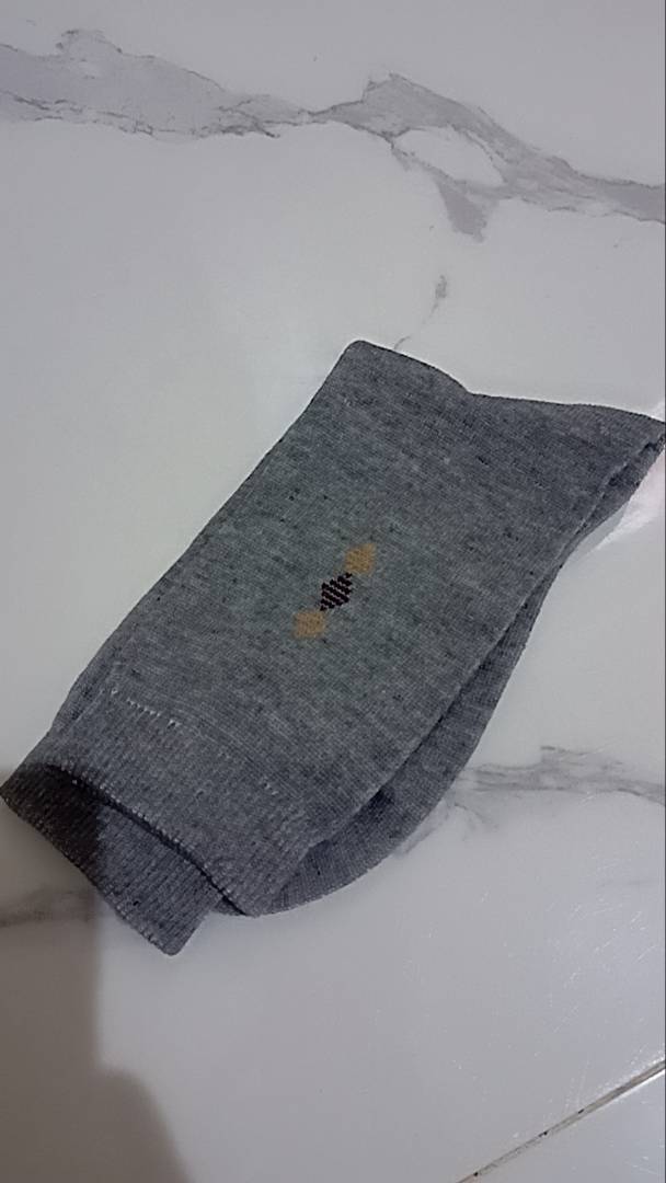 Kaos kaki Pria Dewasa Panjang Motif Kantor Bahan Katun Lembut Allsize 37-43 - Foto ulasan pembeli