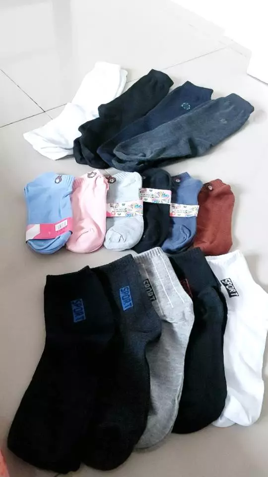 Kaos kaki Pria Dewasa Panjang Motif Kantor Bahan Katun Lembut Allsize 37-43 - Foto ulasan pembeli