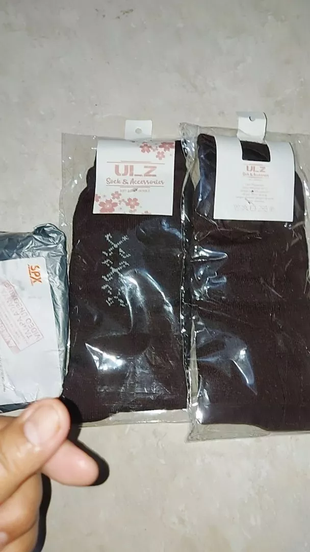 Kaos Kaki Pria Dewasa Polos Nyaman Lembut - Foto ulasan pembeli