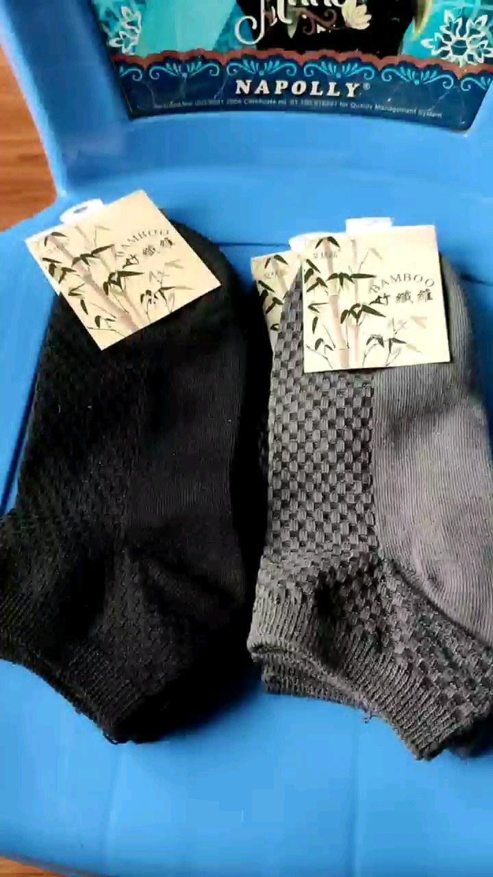 Kaos Kaki Pria Low Cut Bambu Fiber Socks Bamboo SCH08 - Foto ulasan pembeli