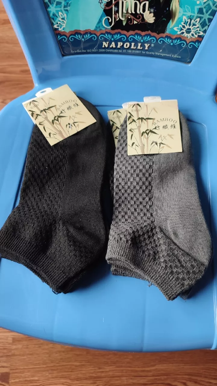 Kaos Kaki Pria Low Cut Bambu Fiber Socks Bamboo SCH08 - Foto ulasan pembeli
