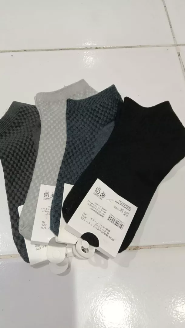 Kaos Kaki Pria Low Cut Bambu Fiber Socks Bamboo SCH08 - Foto ulasan pembeli