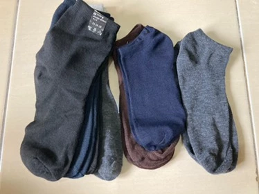 Kaos kaki Pria, Pendek Semata kaki Warna Polos Allsize Dewasa 37-43 - Foto ulasan pembeli
