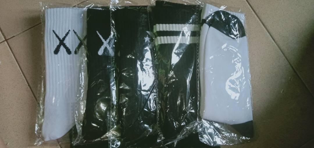 Kaos Kaki Pria Wanita Motif Oldschool Skate Tebal - foto 6 dari 10, riooktavian27