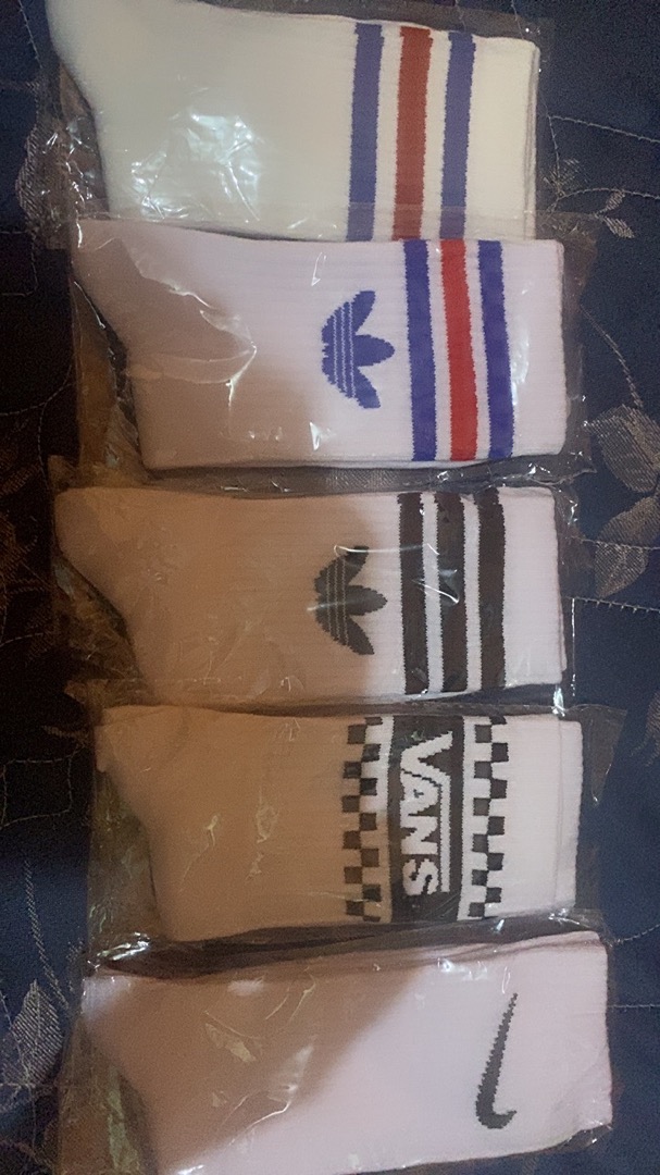 Kaos Kaki Pria Wanita Motif Oldschool Skate Tebal - Foto ulasan pembeli