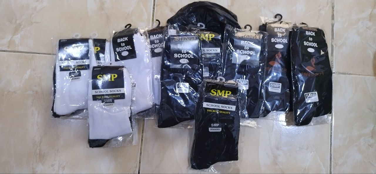 Kaos Kaki Sekolah Hitam Putih Anak SD/SMP/SMA - Foto ulasan pembeli