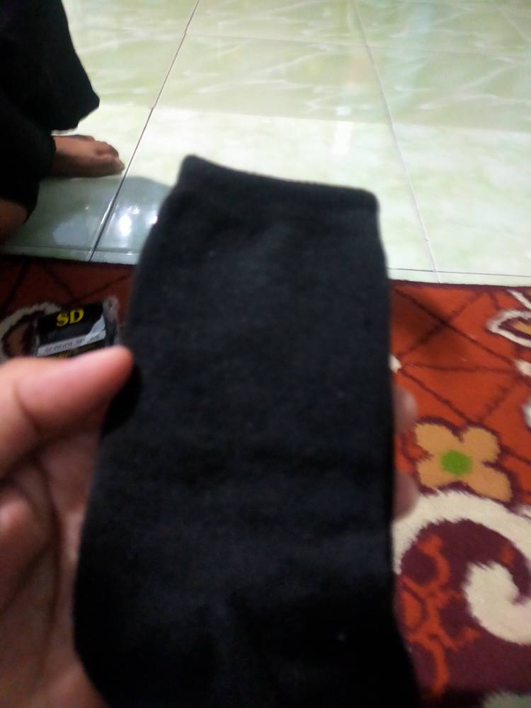 Kaos Kaki Sekolah Hitam Putih Anak SD/SMP/SMA - Foto ulasan pembeli