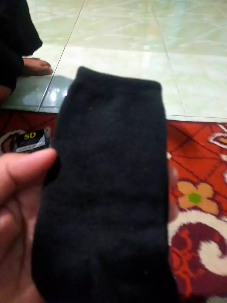 Kaos Kaki Sekolah Hitam Putih Anak SD/SMP/SMA - Foto ulasan pembeli