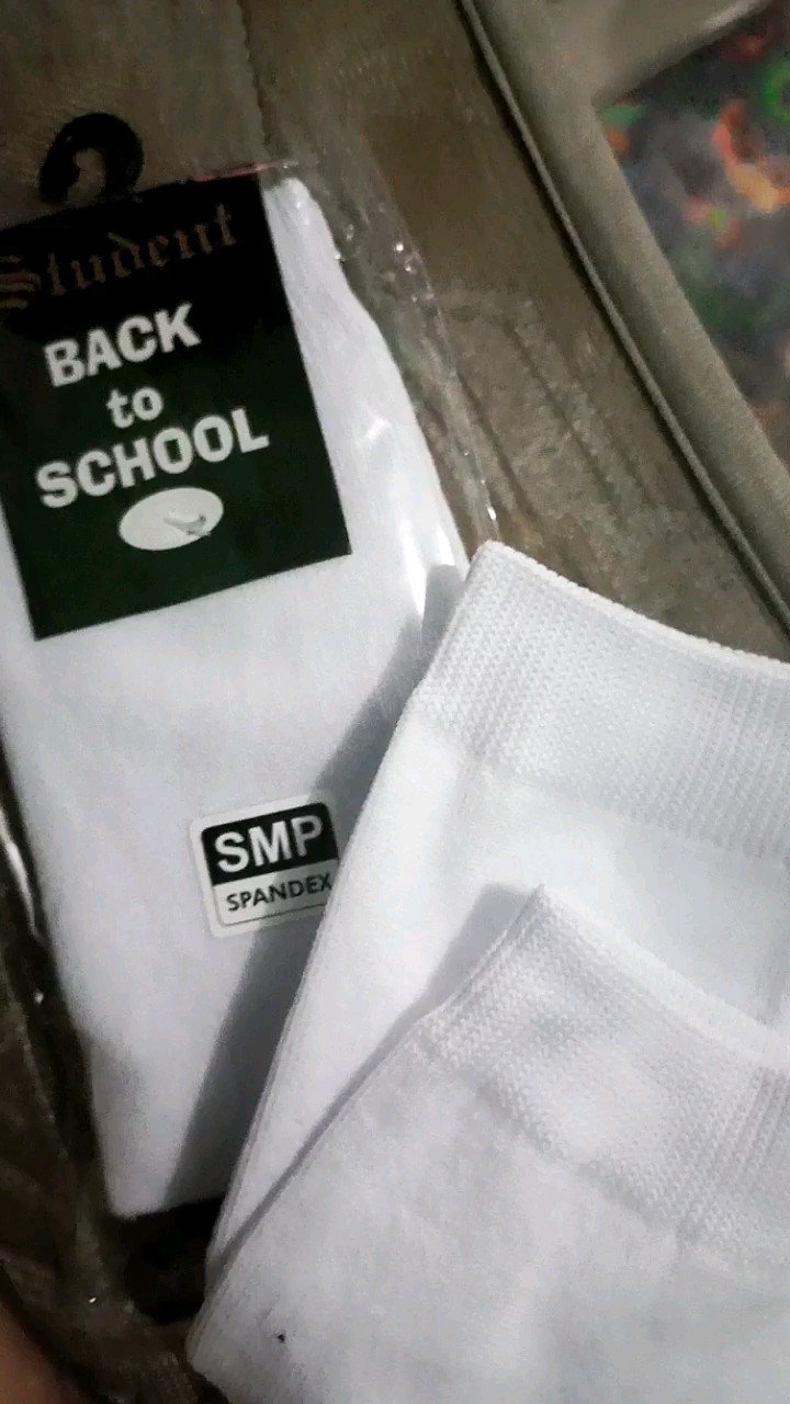 Kaos Kaki Sekolah Hitam Putih Anak SD/SMP/SMA - Foto ulasan pembeli