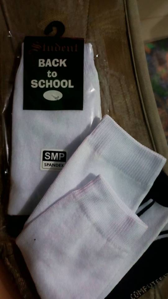 Kaos Kaki Sekolah Hitam Putih Anak SD/SMP/SMA - Foto ulasan pembeli