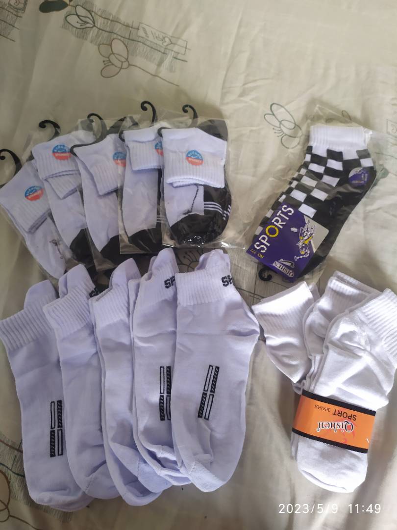 Kaos Kaki Sekolah Pendek Bahan Lembut Nyaman - Foto ulasan pembeli