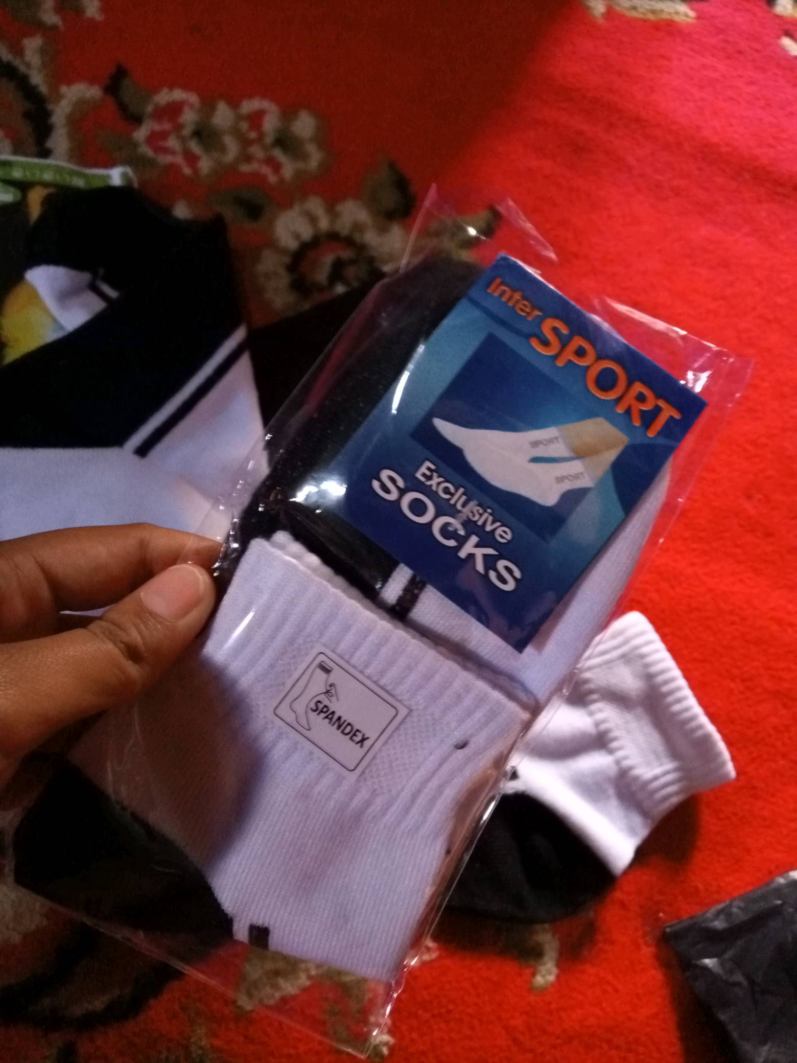 Kaos Kaki Sekolah Pendek Bahan Lembut Nyaman - Foto ulasan pembeli