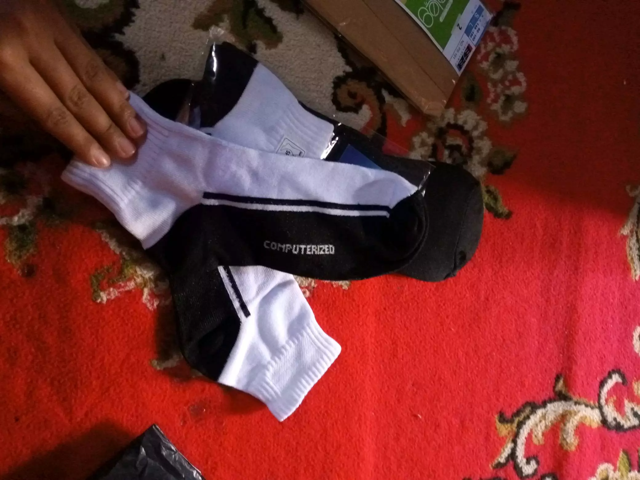 Kaos Kaki Sekolah Pendek Bahan Lembut Nyaman - Foto ulasan pembeli