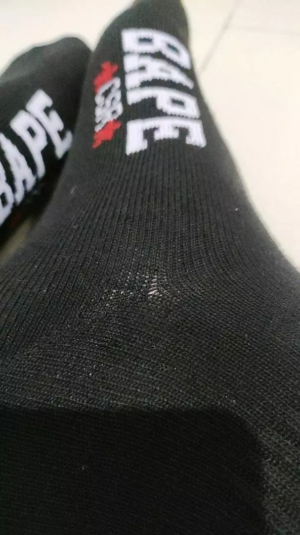 Kaos Kaki Skate Oldschool Unisex Cotton Tebal - Foto ulasan pembeli