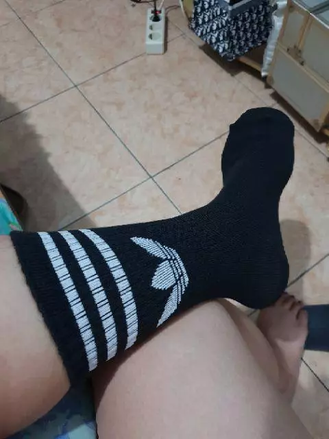 Kaos Kaki Skate Oldschool Unisex Cotton Tebal - Foto ulasan pembeli