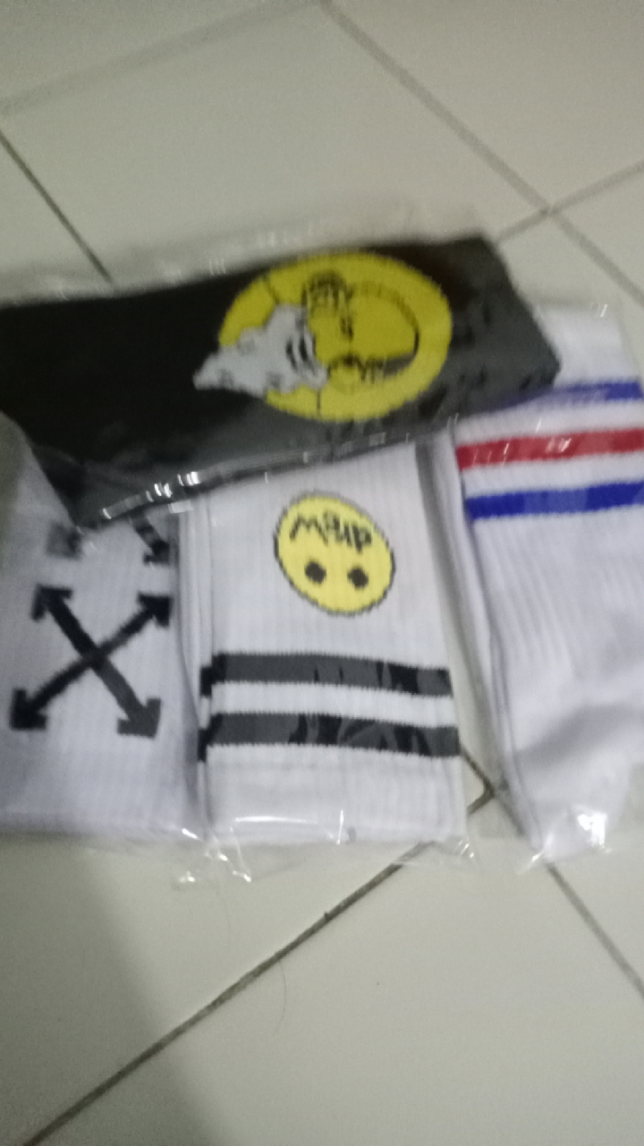 Kaos Kaki Skate Oldschool Unisex Cotton Tebal - Foto ulasan pembeli