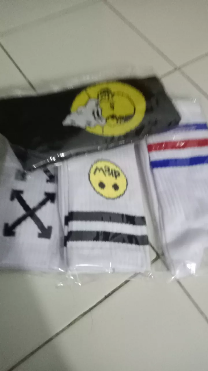 Kaos Kaki Skate Oldschool Unisex Cotton Tebal - Foto ulasan pembeli