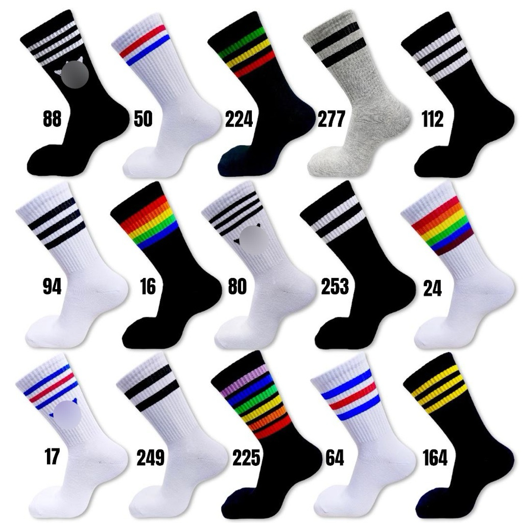 Kaos Kaki Skate Oldschool Adem Nyaman Remaja Dewasa - foto 1 dari 10