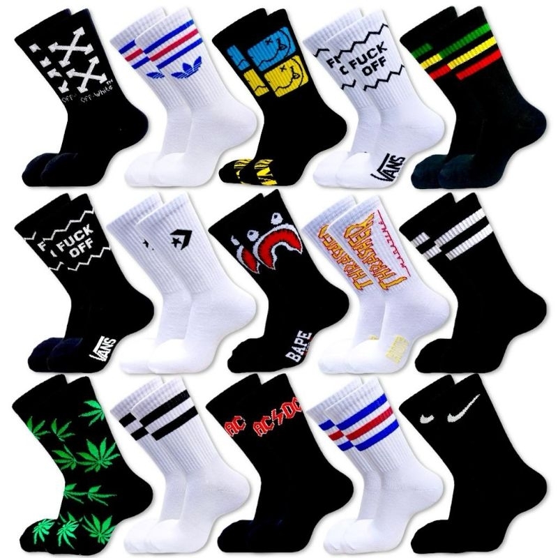 Kaos Kaki Skate Oldschool Irfansock Nyaman Adem - foto 1 dari 10