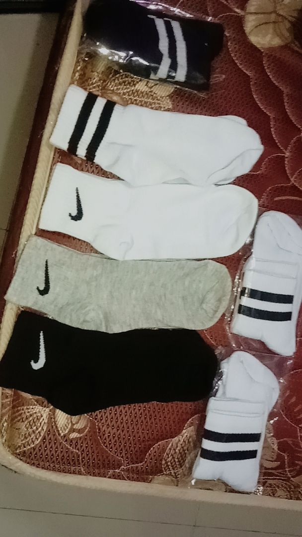 Kaos Kaki Sport Pendek Motif Oldschool Pria Anti Bau - Buyer review photo