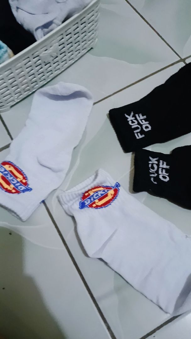 Kaos Kaki Sport Pendek Motif Oldschool Pria Anti Bau - Buyer review photo