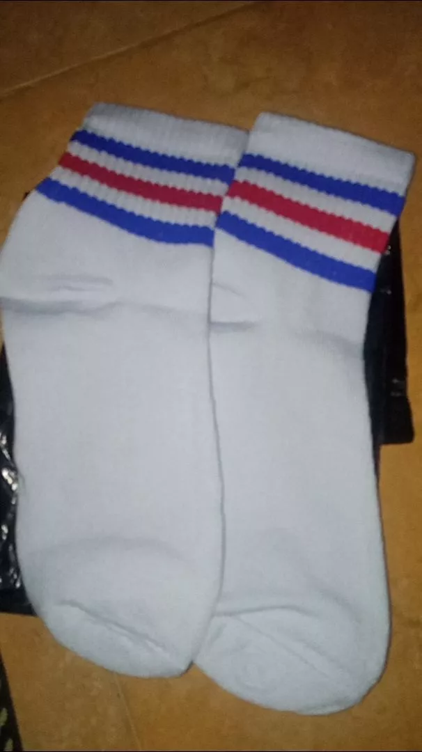 Kaos Kaki Sport Pendek Motif Oldschool Pria Anti Bau - Buyer review photo